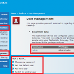 access to router modem
