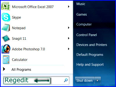 backup of your registry