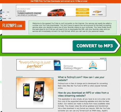 website to convert youtube to mp3